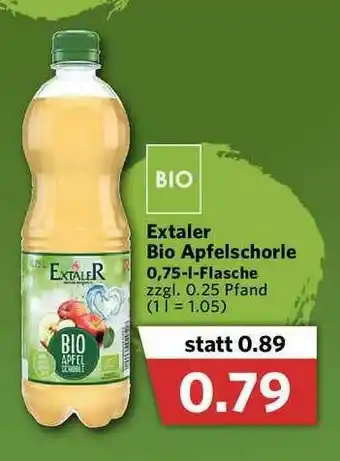 Combi Extaler Bio Apfelschorle Angebot