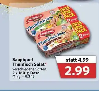 Combi Saupiquet Thunfisch Salat Angebot