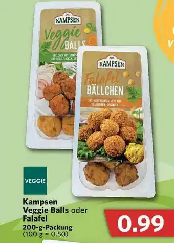 Combi Kampsen Veggie Balls Oder Falafel Angebot