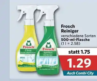 Combi Frosch Reiniger Angebot