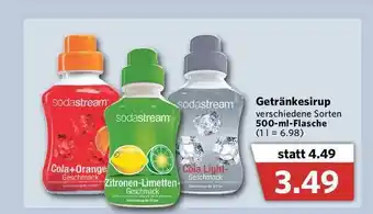 Combi Getränkesirup Sodastream Angebot