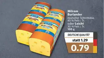 Combi Milram Burlander Angebot