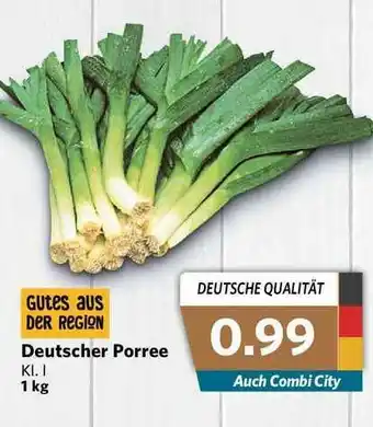 Combi Deutscher Porree Angebot