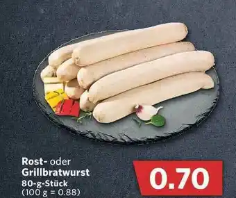 Combi Rost- Oder Grillbratwurst Angebot