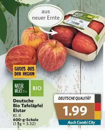 Combi Natur Wert Deutsche Bio Tafeläpfel Elstar Angebot