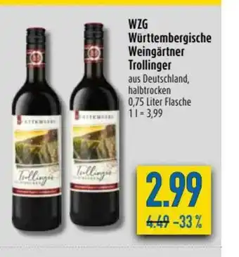 diska Wzg Württembergische Weingärtner Trollinger Angebot