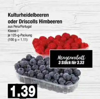 Edeka Kulturheidelbeeren Oder Driscolls Himbeeren Angebot