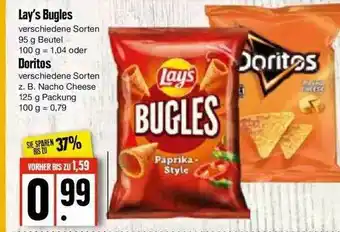 Edeka Lay's Bugles Oder Doritos Angebot