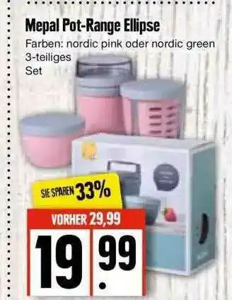 Edeka Mepal Pot-range Elipse Angebot