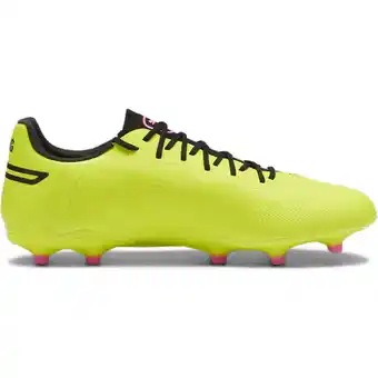 Intersport PUMA Herren Fussball-Rasenschuhe KING PRO FG/AG ELECTRIC LIME-PUMA BLACK-POISO 47 Angebot