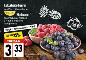 Edeka Kulturheidelbeeren Oder Driscoll's Himbeeren Angebot