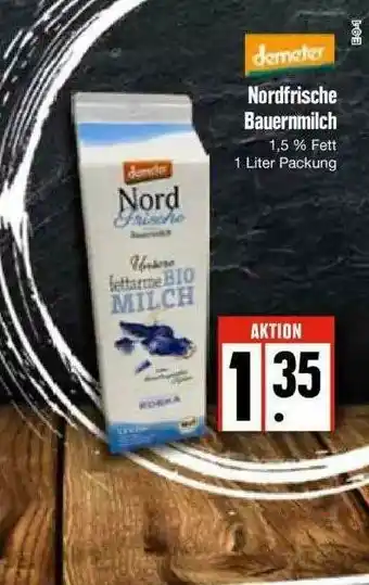 Edeka Demeter Nordfrische Bauernmilch Angebot