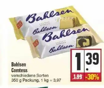 Edeka Bahlsen Comtess Angebot