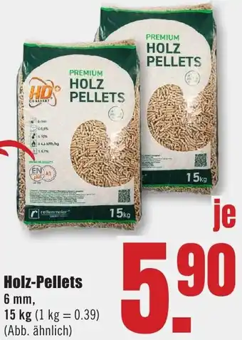 B1 Discount Baumarkt Holz-Pellets 15 kg Angebot