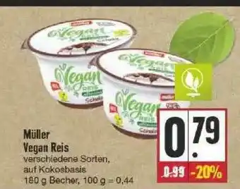 Edeka Müller Vegan Reis Angebot