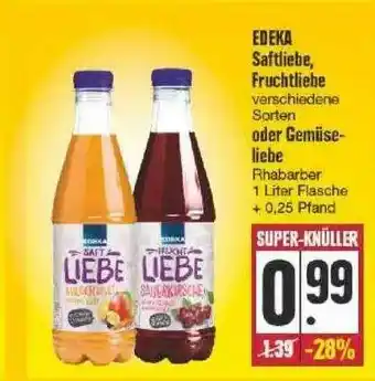 Edeka Edeka Saftliebe, Fruschtliebe Oder Gemüseliebe Angebot