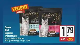 Edeka Cadora Vital Supreme Trockenfutter Angebot