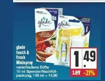 Edeka Glade Touch & Fresh Minispray Angebot