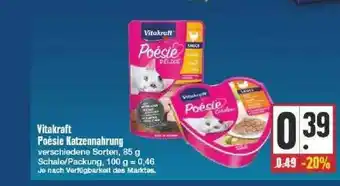 Edeka Vitakraft Poésie Katzennahrung Angebot