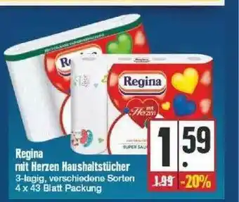 Edeka Regina Mit Herzen Haushaltstücher Angebot