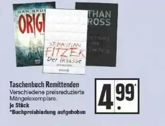 Edeka Taschenbuch Remittenden Angebot