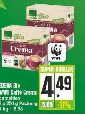 Edeka Edeka Bio Caffè Crema Angebot