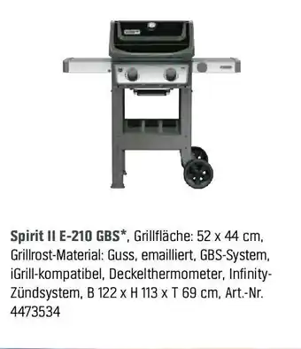 OBI Spirit II E-210 GBS Angebot