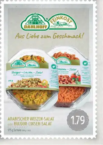 Edeka Struve Arabischer Weizen-salat Oder Bulgur-linsen-salat Angebot