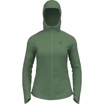 Intersport ODLO Damen Kapuzensweat Mid layer hoody full zip ASCEN loden frost L Angebot