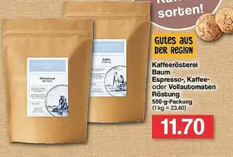 Famila Nord Ost Kaffeerösterei Baum Espresso-, Kaffee- Oder Vollautomaten Röstung Angebot