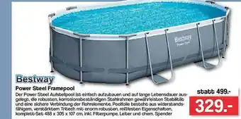 Famila Nord Ost Bestway Power Steel Framepool Angebot