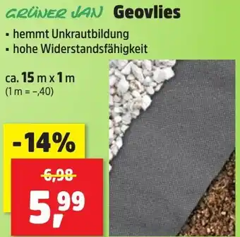 Thomas Philipps GRÜNER JAN Geovlies Angebot