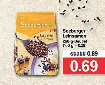 Famila Nord West Seeberger Leinsamen Angebot