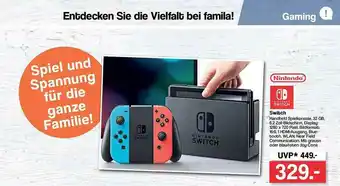 Famila Nord West Nintendo Switch Angebot