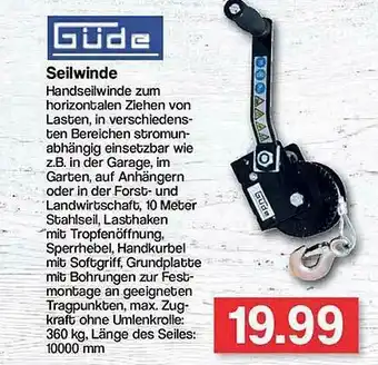 Famila Nord West Güde Seilwinde Angebot