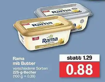 Famila Nord West Rama Mit Butter Angebot