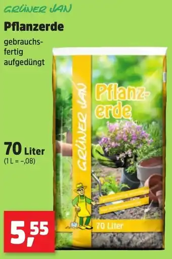 Thomas Philipps GRÜNER JAN Pflanzerde 70 Liter Angebot