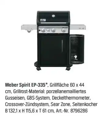 OBI Weber Spirit EP-335 Angebot