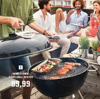 OBI Jamestown Kugelgrill Dexter Angebot