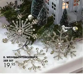 Loberon Weihnachtsschmuck 3er Set Angebot