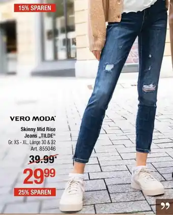 AWG Mode Vero Moda Skinny Mid Rise Jeans Tilde Angebot