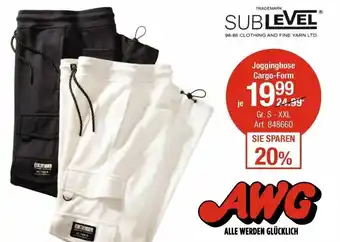 AWG Mode Jogginghose Cargo Form Angebot