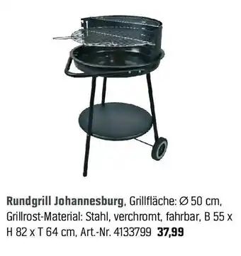 OBI Rundgrill Johannesburg Angebot