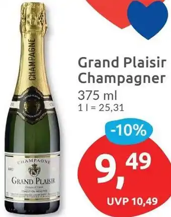 Budni Grand Plaisir Champagner 375 ml Angebot