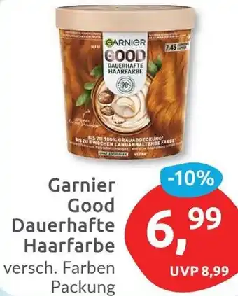 Budni Garnier Good Dauerhafte Haarfarbe Angebot