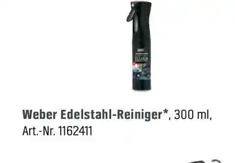 OBI Weber Edelstahl Reiniger 300ml Angebot