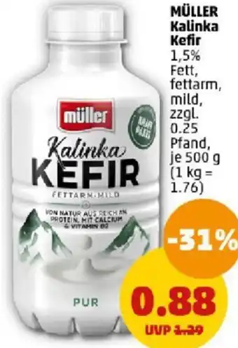 PENNY MÜLLER Kalinka Kefir 500 g Angebot