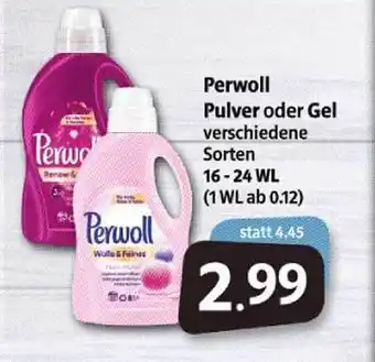 Markant Markt Perwoll Pulver oder Gel Angebot