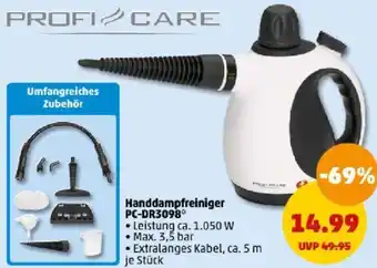 PENNY PROFI CARE Handdampfreiniger PC-DR3098 Angebot