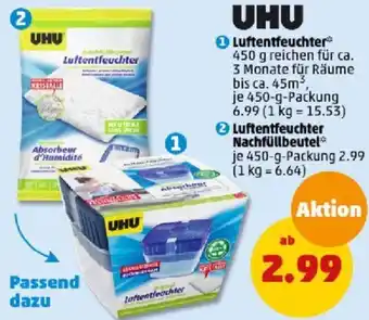 PENNY UHU Luftentfeuchter Angebot